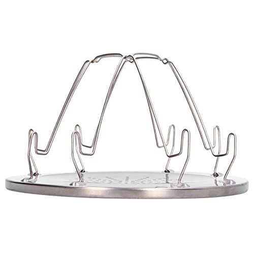 Lybunair ステンレススチール ポータブル トースター スタンド キャンプ トースター ラック ホルダー 4枚のパンスライス トースター トレイ アウトドア ハイキング、釣り、バーベキューのお祝い用